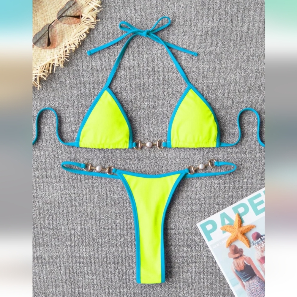 Neon Bikini Set